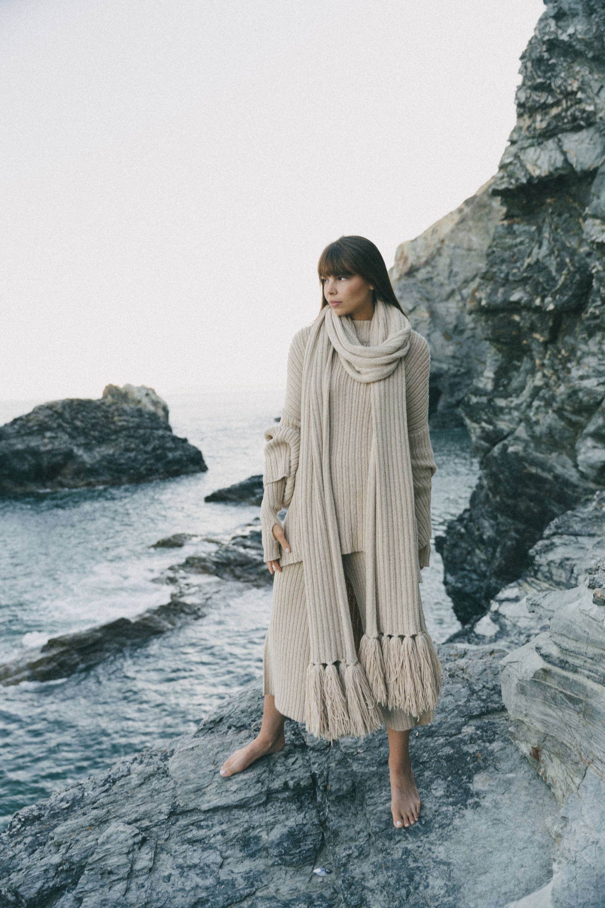 The Native Oversized Alpaca Scarf | NAHARA